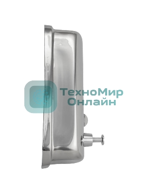 Дозатор жидкого мыла настенный, металический с глазком, из нержавеющей стали 1000 мл BRIMIX 615