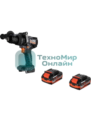 Дрель-шуруповерт Anycons RB-DB2109, 21 В, 4 Ач, 150 Нм, бесщеточный, ударная