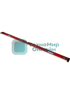 Уровень RGK U4150 пузырьковый 3глаз. магнит. красный (776073)