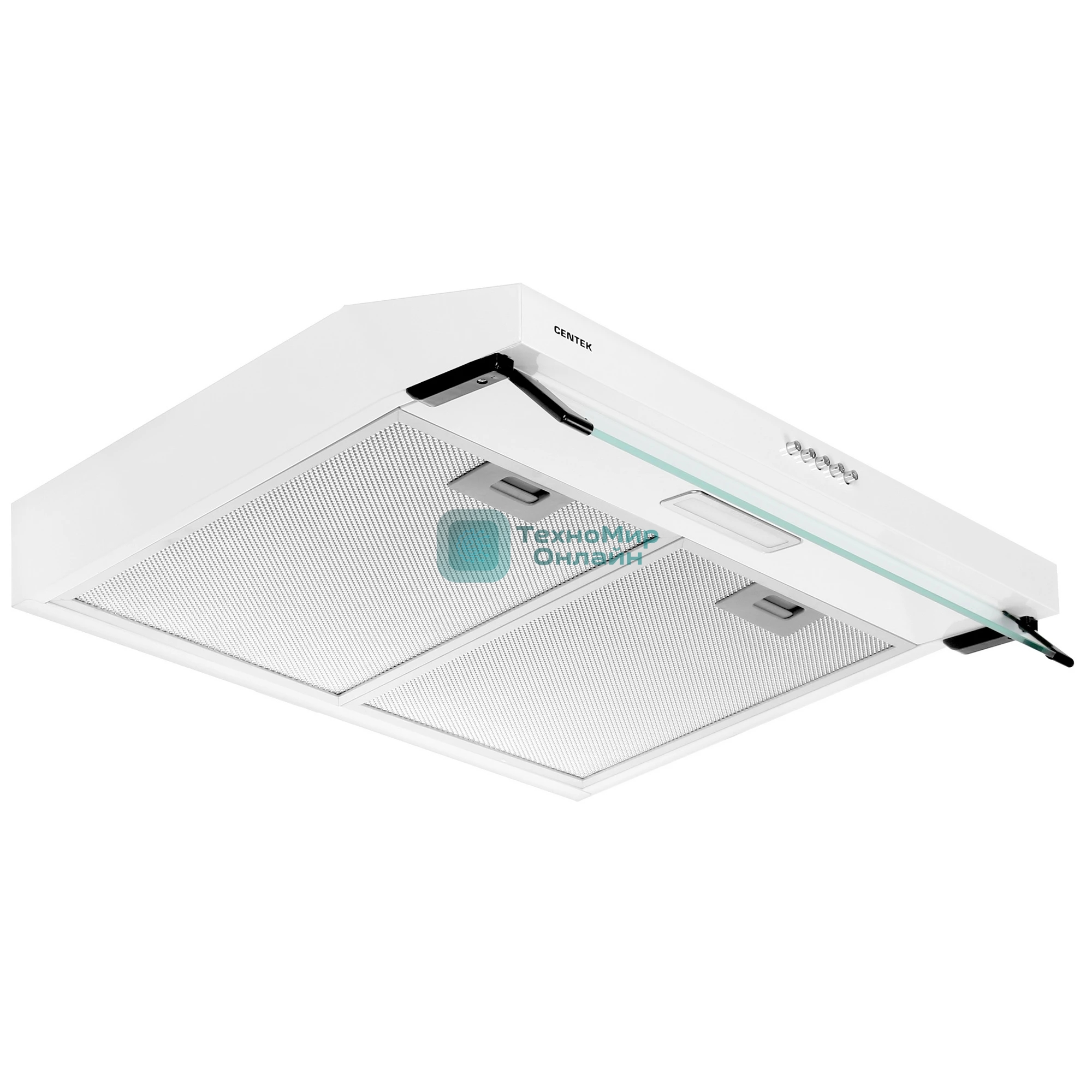 Вытяжка подвесная Centek СТ-1800-60 белый, 60 см, 220 куб. м/ч, 54 дБ