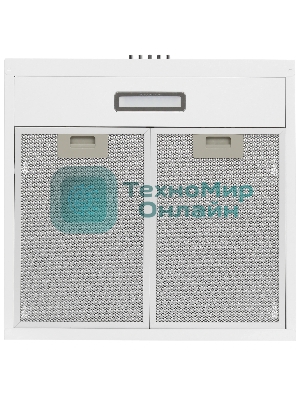 Вытяжка подвесная Elikor ECO WH 50 белая, 49.5 см, 400 куб. м/ч, 55 дБ