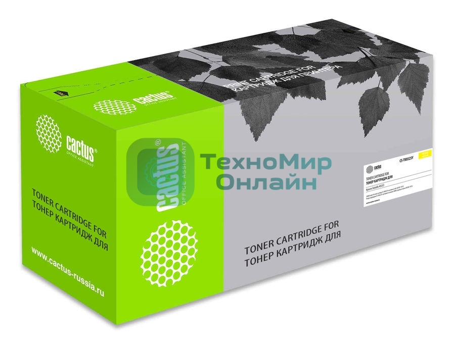 Картридж лазерный Cactus CS-TK8525Y желтый (20000 стр.) для Kyocera Taskalfa 4052ci