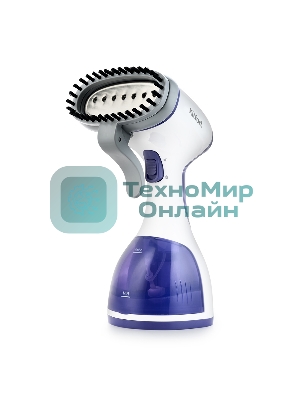 Отпариватель Kitfort KT-916-2 фиолетовый/белый, 1000 Вт, 15 г/мин, 260 мл