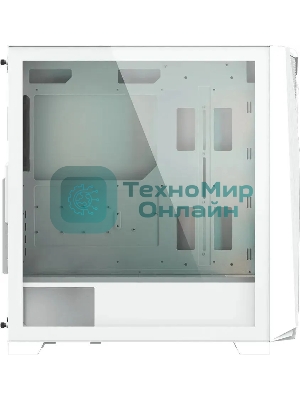 Компьютерный корпус Gigabyte C301GW белый без БП ATX 4x120мм 4x140мм 2xUSB 3.0 audio bott PSU
