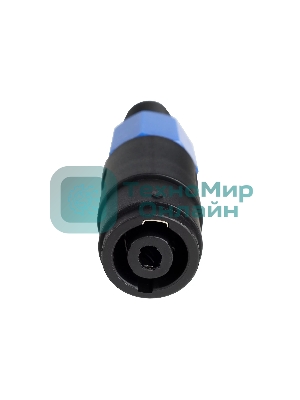 Комплект кабельных разъемов Wize WSKONF-4P-5 SpeakON 4 pin, (розетка), 5 шт. в комплекте