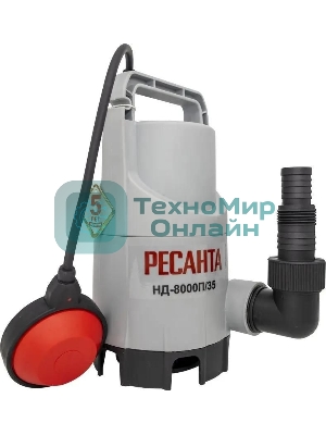 Дренажный насос Ресанта НД-8000П/35