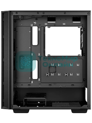 Компьютерный корпус Deepcool MATREXX 55 MESH V4 без БП, боковое окно (закаленное стекло), 3xARGB LED 140мм вентилятора спереди, 1xARGB LED 120мм вентилятор сзади, черный, ATX