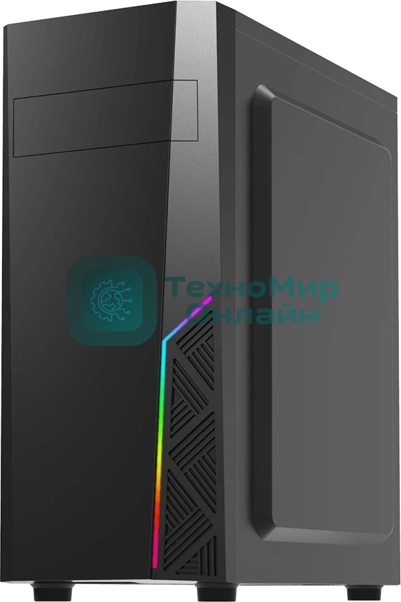 Компьютерный корпус ZALMAN T8, ATX, черный, 1x5.25