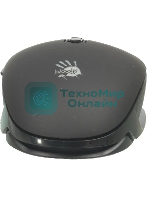 Мышь проводная A4Tech Bloody Q80 черный, 3200 dpi, USB, кнопки - 8