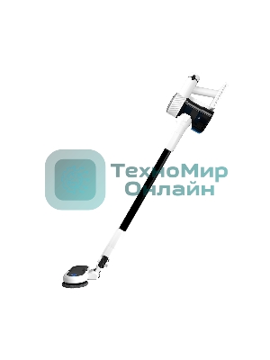 Пылесос вертикальный Libhof VCDB‑4232 белый, питание от аккумулятора, 300 Вт, уборка суxая/влажная, пылесборник 0.6 л