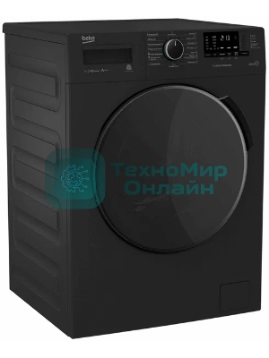 Стиральная машина Beko WSPE7612A антрацит, загрузка фронтальная 7 кг, 1200 об/мин., класс: А