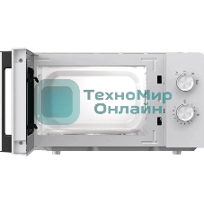 Микроволновая печь Gorenje MO17E1WH белый, 17 л, 700 Вт, переключатели - поворотный механизм
