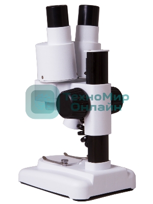 Микроскоп Levenhuk 1ST бинокуляр 20x белый/черный