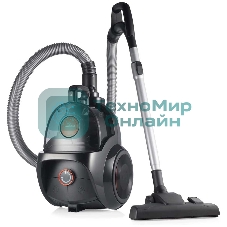 Пылесос Grundig VCC 7170 ECO черный, 185/750 Вт, уборка сухая, пылесборник контейнер 2.7 л