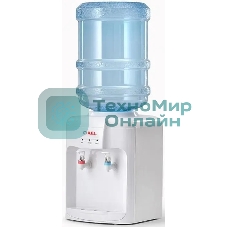 Кулер для воды AEL TD-AEL-106, верхняя загрузка, нагрев 90 °С, охлаждение 15 °С, белый