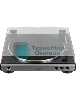 Проигрыватель винила Audio-Technica AT-LP60XUSB полностью автоматический серебристый