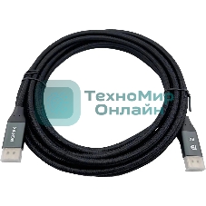 Кабель ver1.4 DisplayPort (m) DisplayPort (m) 5м черный