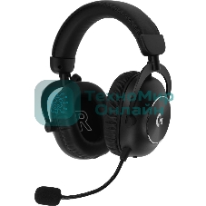 Гарнитура Logitech G PRO X 2 LightSpeed чёрный, беспроводная + проводная, радиоканал, до 50 ч