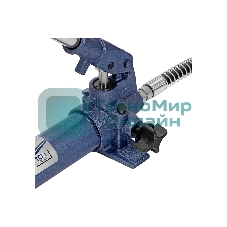 Растяжка гидравлическая Stels 51355 10 т, набор из 17 предметов, 7 сменных насадок, в пласт. кейсе