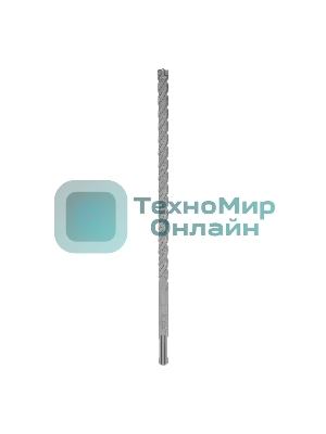 Бур по бетону Denzel цельная крестовая пластина, 10x265 мм, SDS PLUS