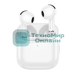 Наушники TWS Hoco EW78 белый, вкладыши, Bluetooth, до 4 ч.