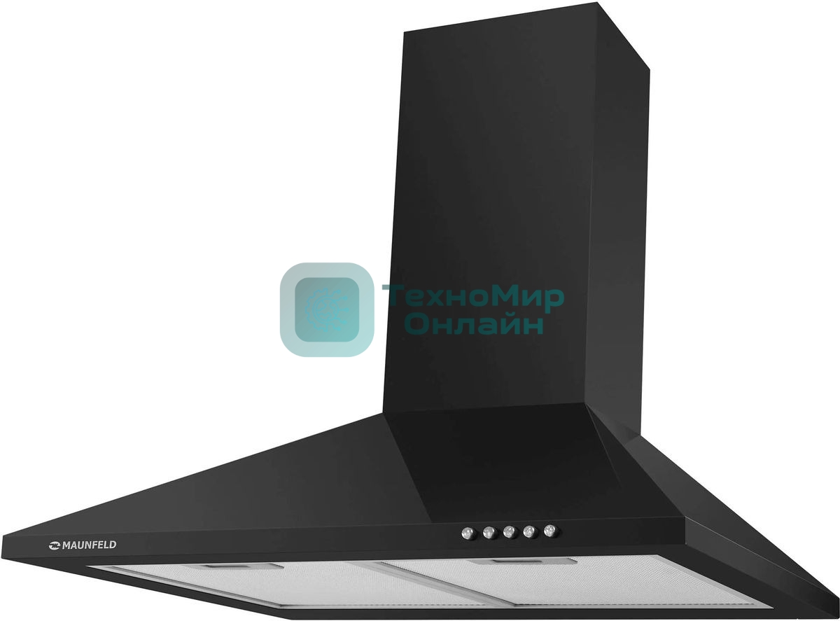 Вытяжка купольная Maunfeld Cork 60, черный, 60 см, 620 куб. м/ч, 47 дБ