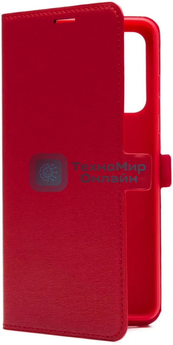 Чехол (флип-кейс) BORASCO Book Case, для Xiaomi Poco M4 Pro 5G, красный