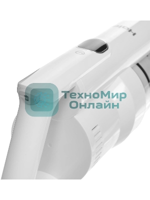 Пылесос вертикальный Haier HVC150 белый, питание от аккумулятора, 150 Вт, уборка сухая, пылесборник 0.8 л