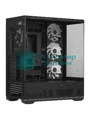 Корпус MSI MAG PANO 110R PZ, Mid-Tower, чёрный, 4 x 120 мм