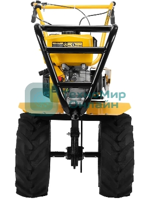 Мотоблок Denzel DPT-470S-PRO, 7 л.с., ремен.сцеп, фрез 3х4, ШОМ, передачи 4В/2Н