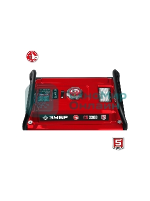 Электрогенератор бензиновый Зубр СБ-3300, 3.3 кВт, 72 дБ, 44 кг