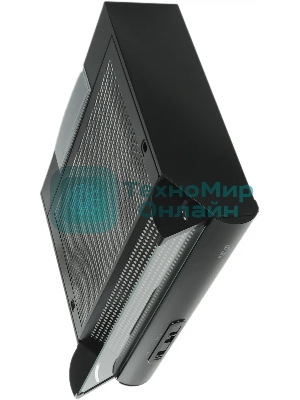 Вытяжка подвесная Elikor Davoline 60П-290-П3Л черный, 60 см, 290 куб. м/ч, 52 дБ