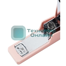 Степлер Deli ENS084 Nusign 24/6 26/6 (20 листов) розовый 100 скоб, коробка
