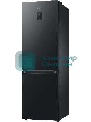 Холодильник Samsung RB34C675EBN/EF черный двухкамерный 230/114л морозилка снизу, No Frost