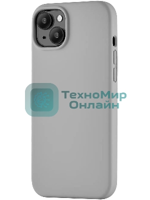 Чехол (клип-кейс) uBear для Apple iPhone 15 Plus Touch Mag Case with MagSafe серый (CS272MG67TH-I23M)