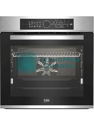 Электрический духовой шкаф Beko BBIM12400XCS, нержавеющая сталь/черный