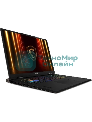 Ноутбук MSI Vector A18 HX A9WIG-218RU серый космос Ryzen 9 9955HX 32Gb SSD2Tb NVIDIA GeForce RTX 5080 16Gb 18