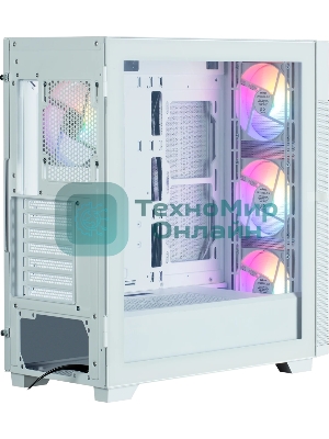 Компьютерный корпус ZALMAN S5 NEO, ATX, белый, WINDOW, 2xCOMBO (3.5