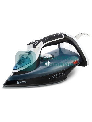 Утюг Vitek VT-8304 2400 Вт черный/белый/синий