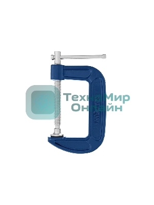 Струбцина Сибртех 20582 g-образная, 75 мм