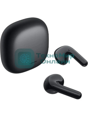 Наушники TWS Xiaomi Redmi Buds 8 Active черный, вкладыши, Bluetooth, до 6 ч