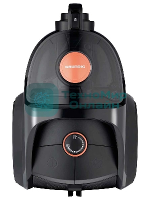 Пылесос Grundig VCC 7170 ECO черный, 185/750 Вт, уборка сухая, пылесборник контейнер 2.7 л