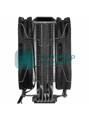 Кулер для процессора DEEPCOOL AS500 PLUS черный, 140 мм, алюминий/медь, 1200 об/мин, 29.2 дБ, 4 pin, 220 Вт, 164 мм