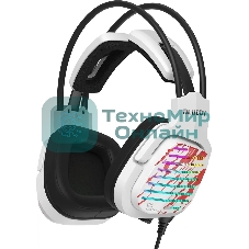 Гарнитура Bloody G565 белый, проводная, USB, подсветка