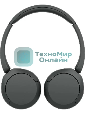 Беспроводные наушники Sony WH-CH520 черный, накладные, Bluetooth, быстрая зарядка, до 50 ч