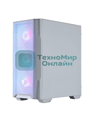 Корпус MSI MAG FORGE M100R, Mini-Tower, белый, 4 x 120 мм