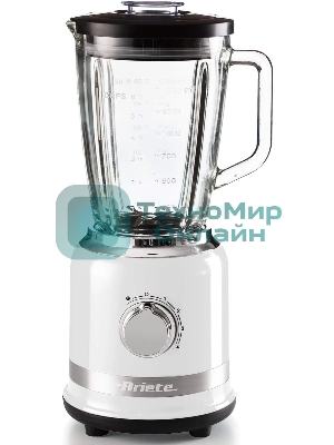 Блендер стационарный Ariete Moderna 0585/01 белый, 1000 Вт, 4 скорости, турбо