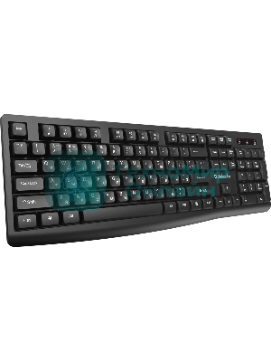 Комплект клавиатура+мышь Defender C-972 беспроводной, USB, 1600 DPI, черный