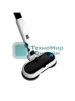 Пылесос вертикальный Libhof VCDB‑4232 белый, питание от аккумулятора, 300 Вт, уборка суxая/влажная, пылесборник 0.6 л