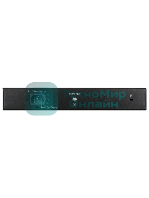 Коммутатор D-Link DL-DGS-1008MP/B1A, 8×1 Гбит/с, неуправляемый